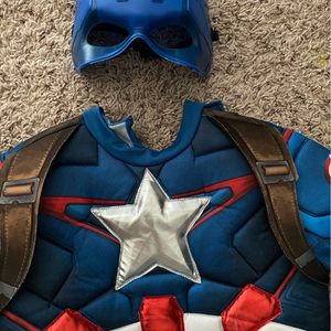 Marvel Captain America Costume 2-piece size 5